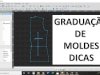Graduação de moldes para ampliação encaixe