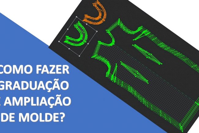 Como fazer ampliação de moldes