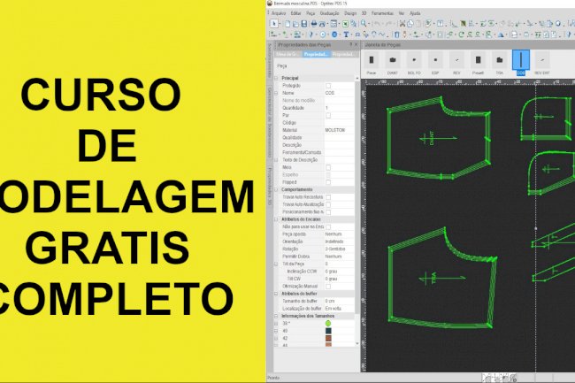 Curso de modelagem de roupas grátis