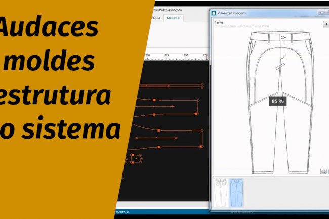 Audaces moldes estrutura do sistema