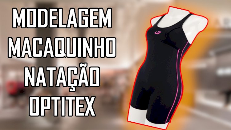 Macaquinho para natação modelagem optitex